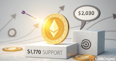 Bullish Setup For Ethereum As Price Holds $1,770
