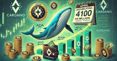 Cardano Whales Accumulated 410 Million ADA In April – Breakout Coming?