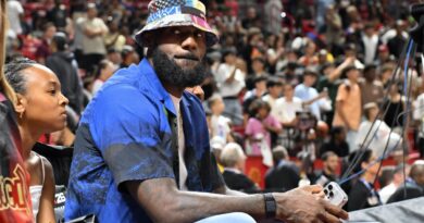 LeBron James targets AI company over bizarre deepfake pregnancy videos