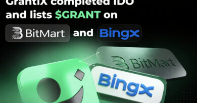 GrantiX Lists on BitMart and BingX After Successful IDOs