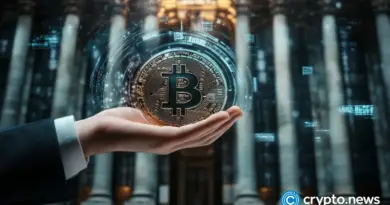 Bitcoin price coils into a triangle pattern