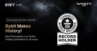 Bybit’s WSOT Achieves New GUINNESS WORLD RECORDS™ Title With Highest Number Of Online Trading Participants In A Day