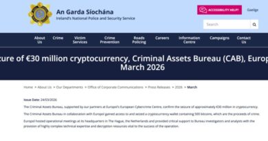 Cracked: How Irish Crypto Authorities Finally Moved 500 ‘Inaccessible’ Bitcoin