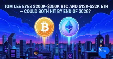 Tom Lee Eyes $200K–$250K BTC and $12K–$22K ETH — Could Both Hit by End of 2026?