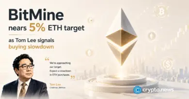 Tom Lee’s BitMine adds ETH again as BMNR stock stalls
