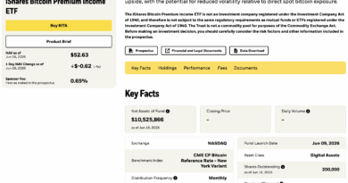 BlackRock BITA Bitcoin ETF Live: Income at 15–25% Yield