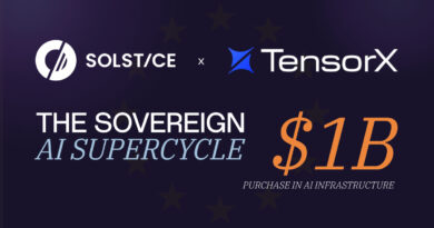 Solstice and Tensorx to Buy $1 Billion in AI Infrastructure to Support EU Sovereign AI Demand