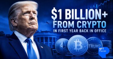 Trump Earned More Than $1 Billion From Crypto in First Year Back in Office
