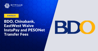 BDO, Chinabank, EastWest Waive InstaPay and PESONet Transfer Fees