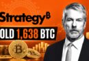 Michael Saylor’s Strategy Sells 1,638 Bitcoin as Cash Reserve Plan Expands