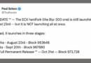 Bitcoin’s ECX Hard Fork Splinters Into 3 Launches Through October – Bitcoin News