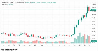 Solana Leads Altcoin Gains as XRP and DOGE Slide