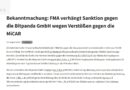 Austria Fines Bitpanda 70,000 Euros in First MiCA Crypto Penalty