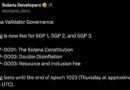 Solana Validators Open Vote on Constitution