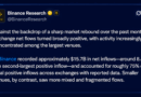 Bitcoin’s Price Rally Fuels Binance’s Record $15.7B August Inflows