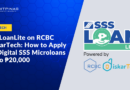 SSS LoanLite on RCBC DiskarTech: How to Apply for Digital SSS Microloans Up to ₱20,000